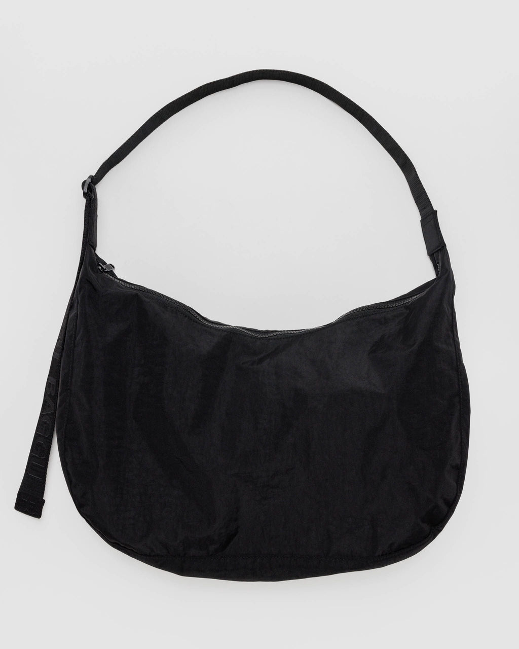 LARGE NYLON CRESCENT BAG
